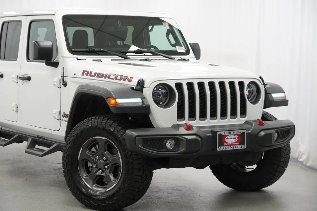 Certified Used 2022 White Jeep Rubicon image 3