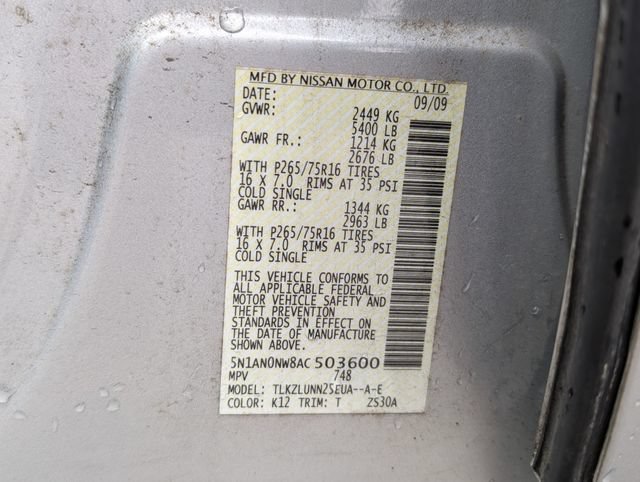 Used 2010 Silver Lightning Metallic Nissan Off-Road image 10