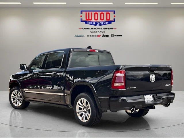 Used 2023 Diamond Black Crystal Pearlcoat Ram Limited image 5