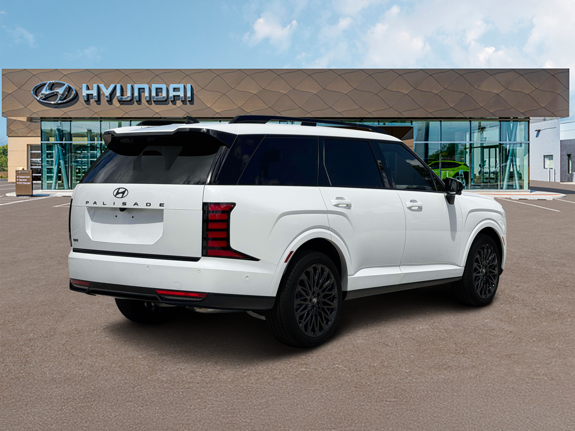 New 2027 White Pearl Hyundai Calligraphy Black Ink image 7