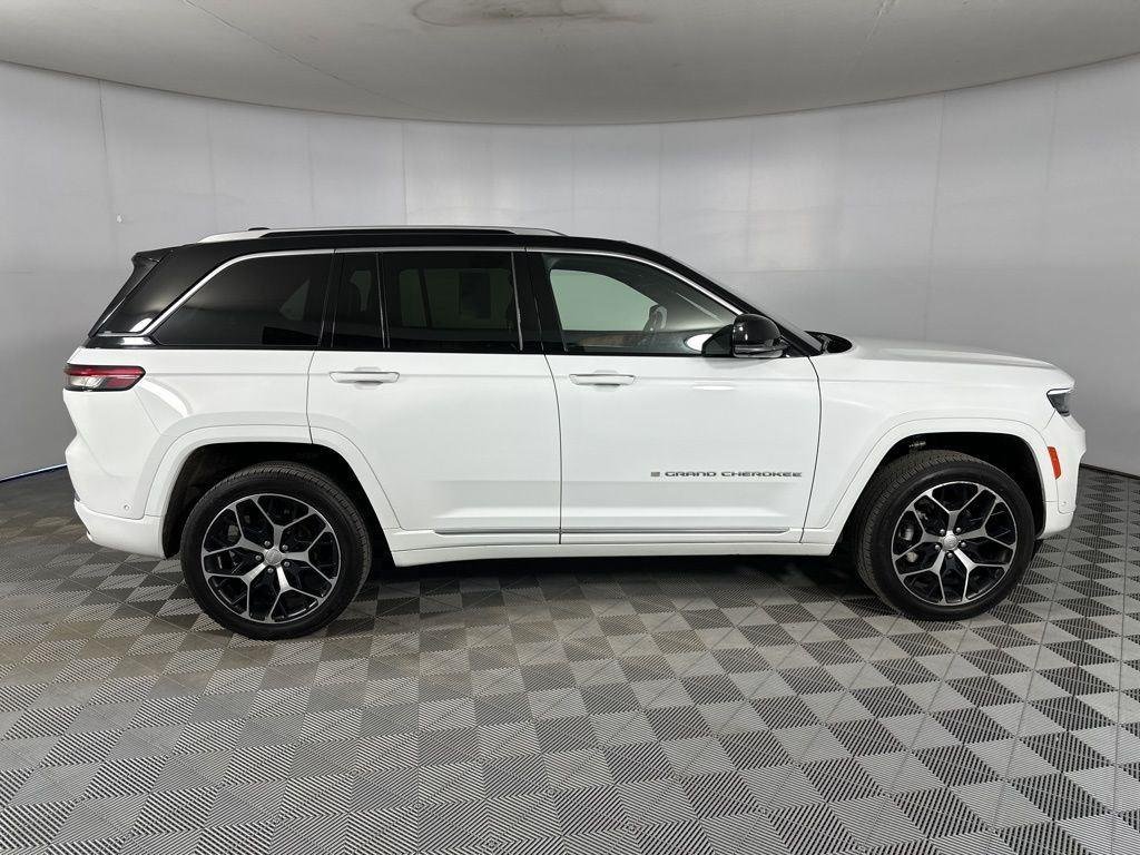 Used 2023 Bright White Clearcoat Jeep Summit Reserve image 10