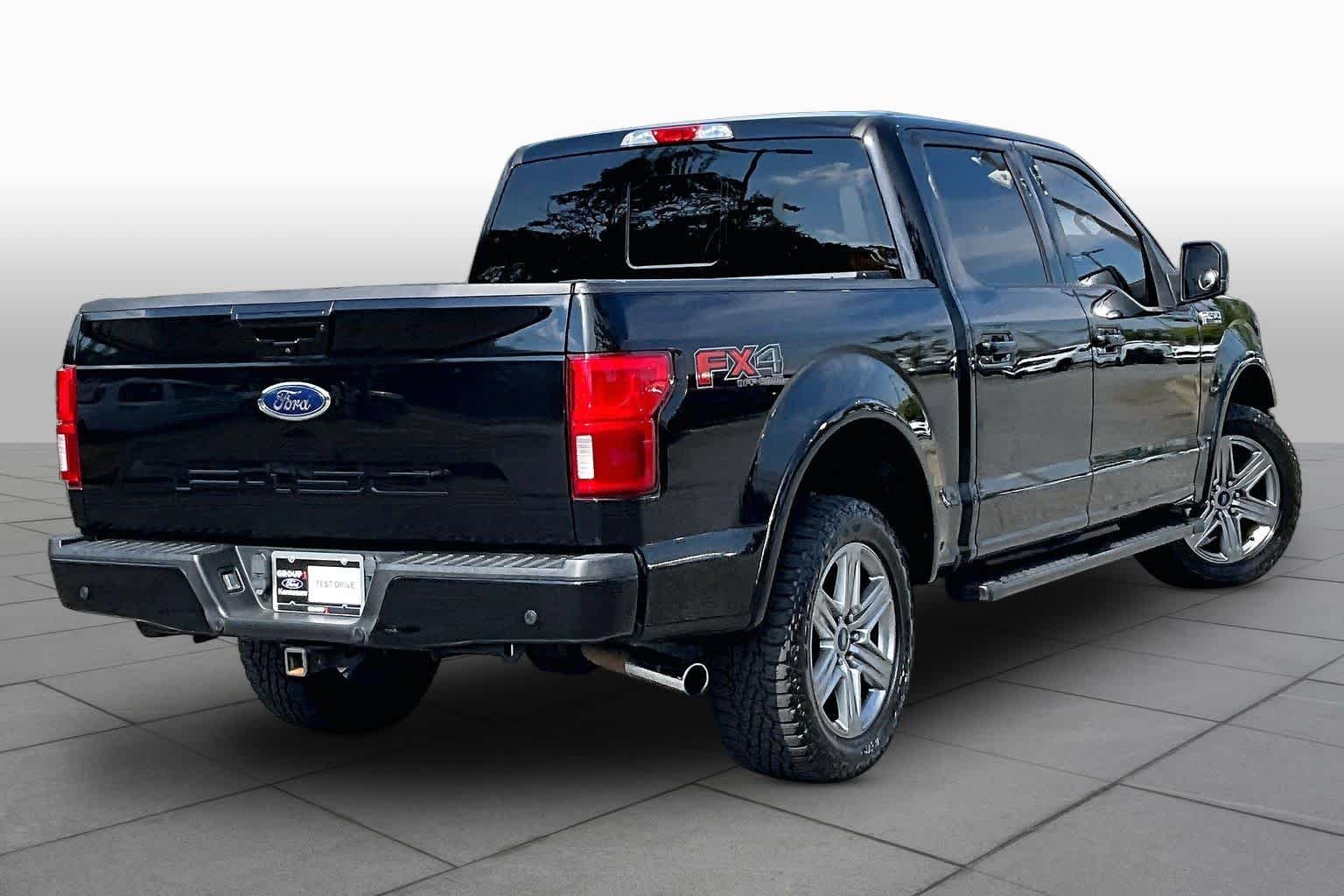 Used 2018 Shadow Black Ford LARIAT image 13