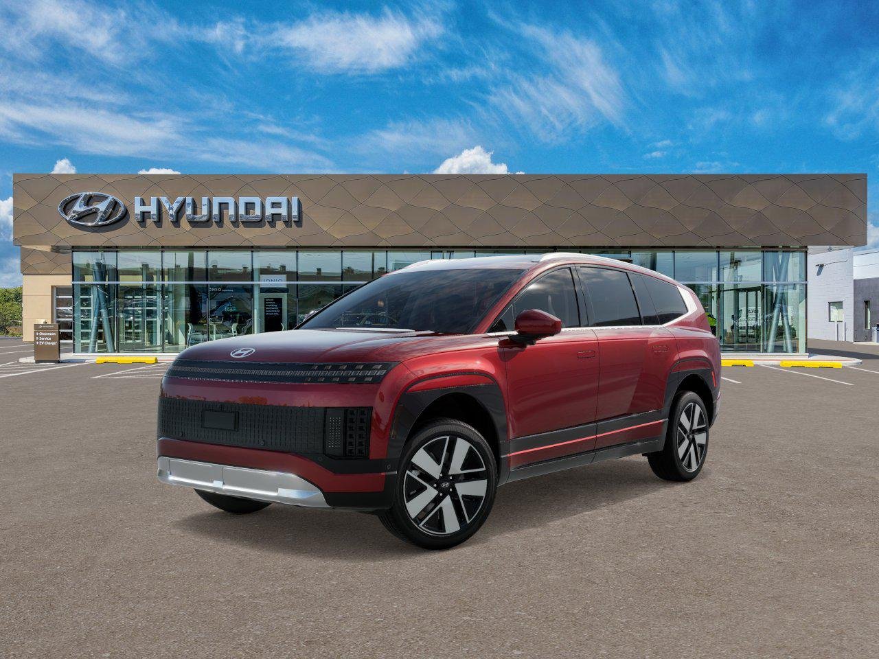 New 2026 Ultimate Red Hyundai SEL image 1