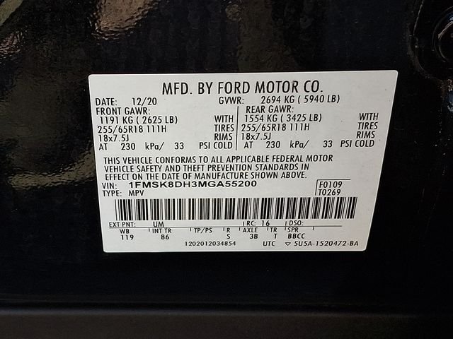 Used 2021 Black Ford XLT image 29