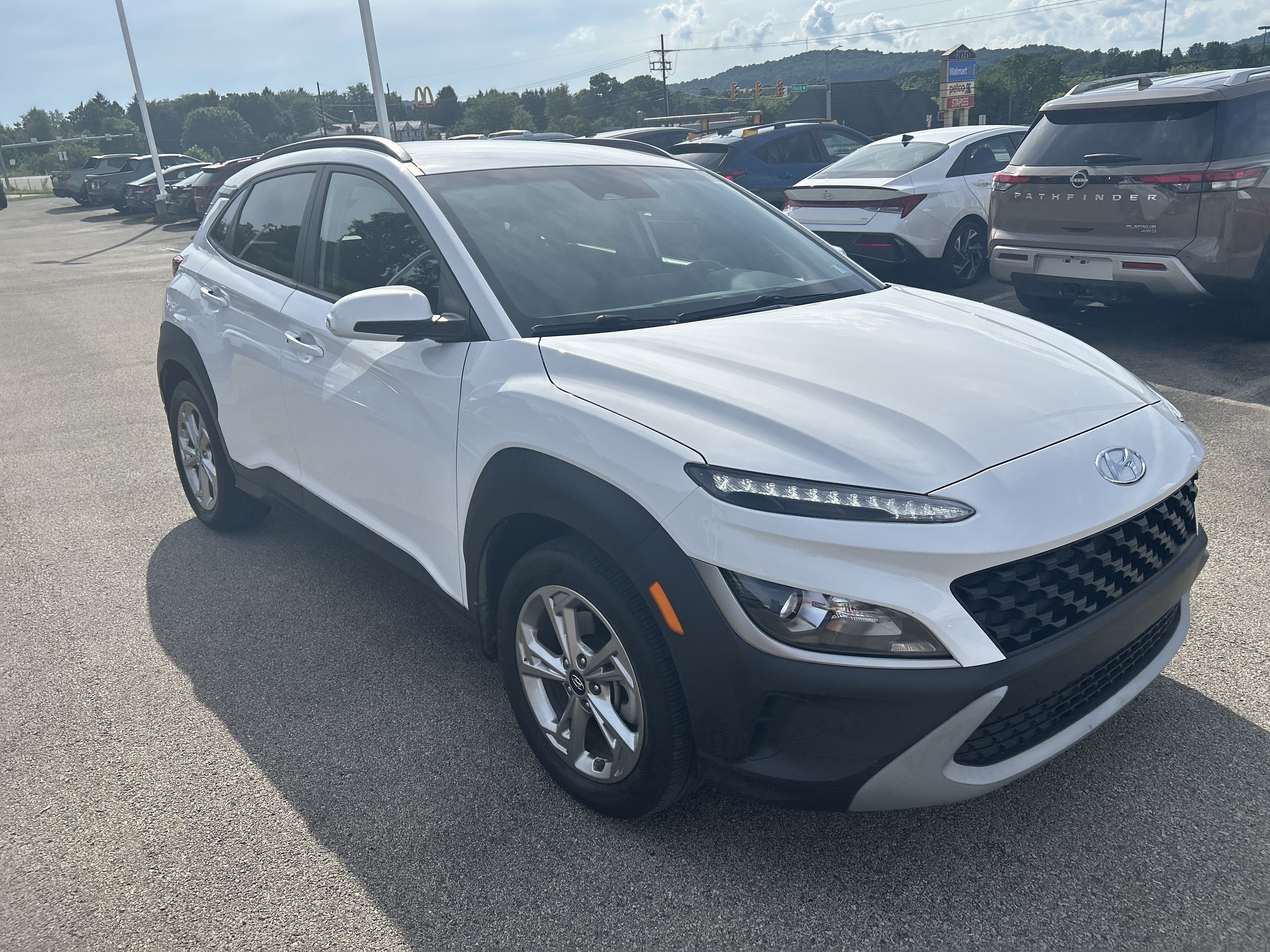 Certified Used 2023 Lunar White Hyundai SEL image 1