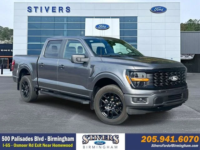Certified Used 2025 Gray Ford STX image 1