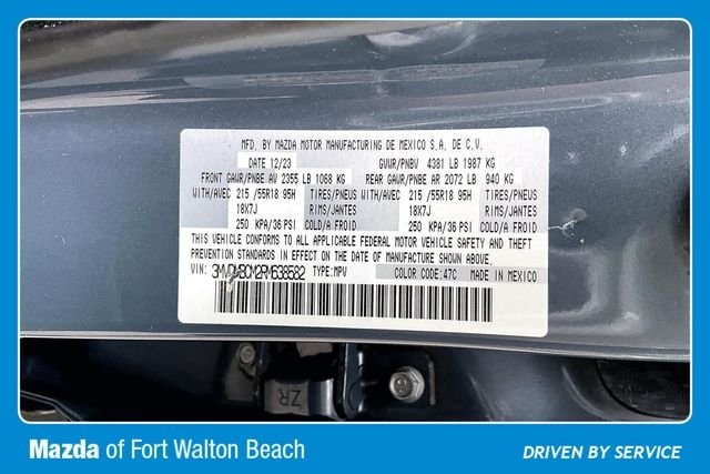 Used 2024 Gray Mazda 2.5 S Carbon Edition image 16
