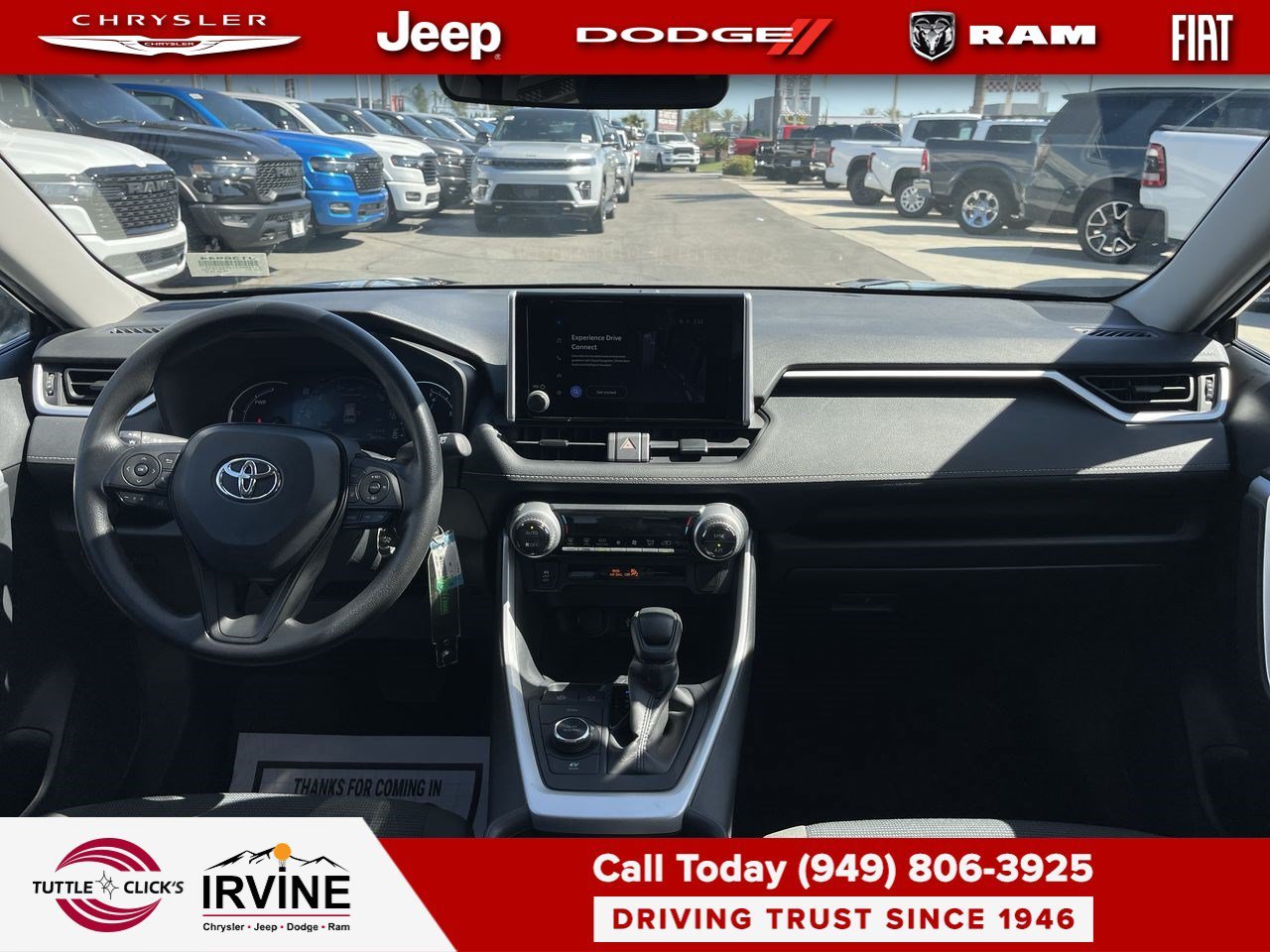 Used 2024 Midnight Black Metallic Toyota Hybrid LE image 12
