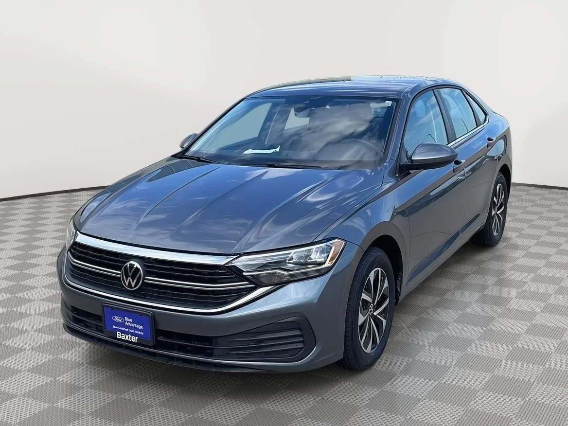 Used 2022 Platinum Gray Metallic Volkswagen S image 13