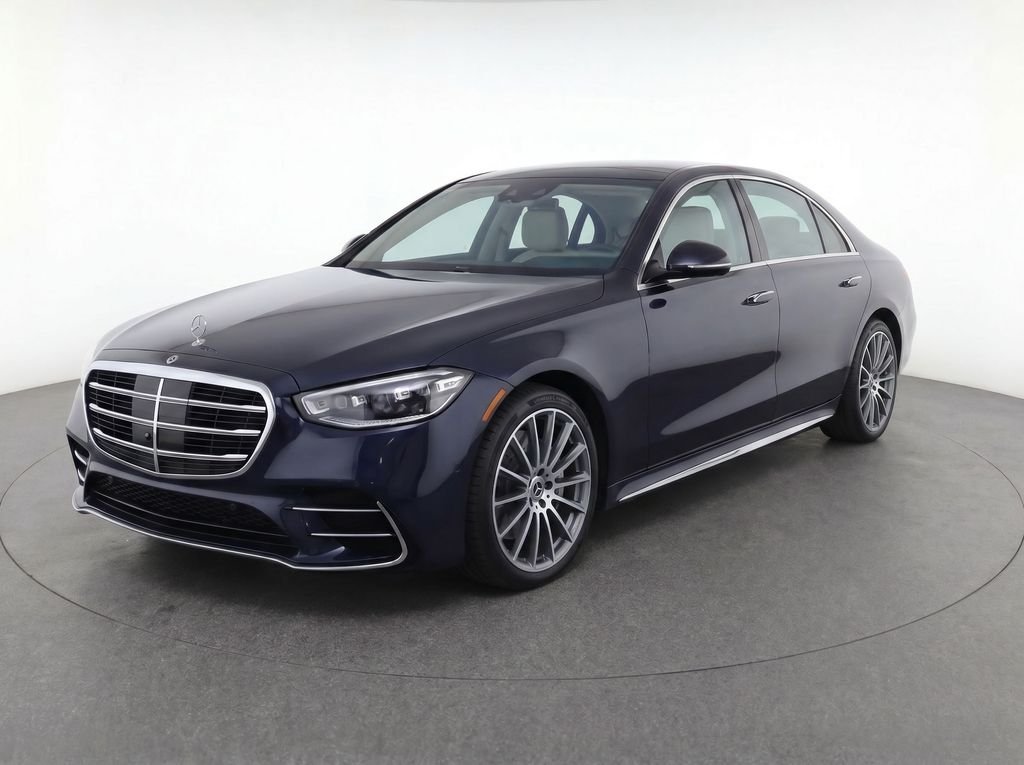 Certified Used 2023 Nautical Blue Metallic Mercedes-Benz S 580 image 57