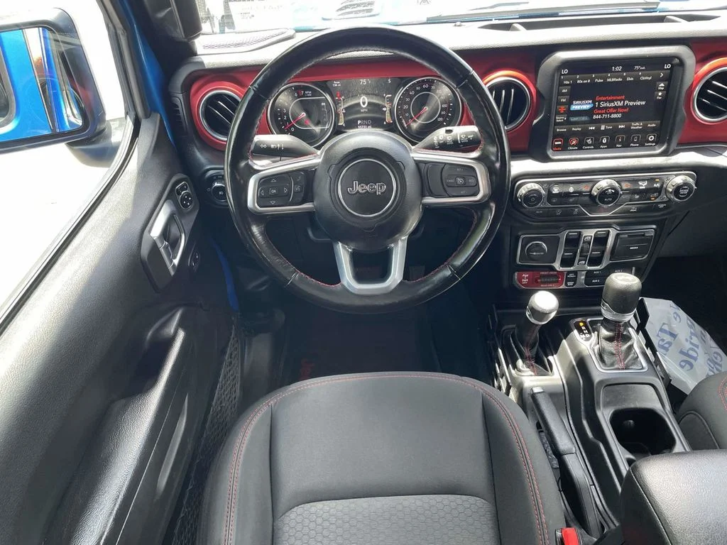 Used 2021 Blue Jeep Unlimited Rubicon image 22