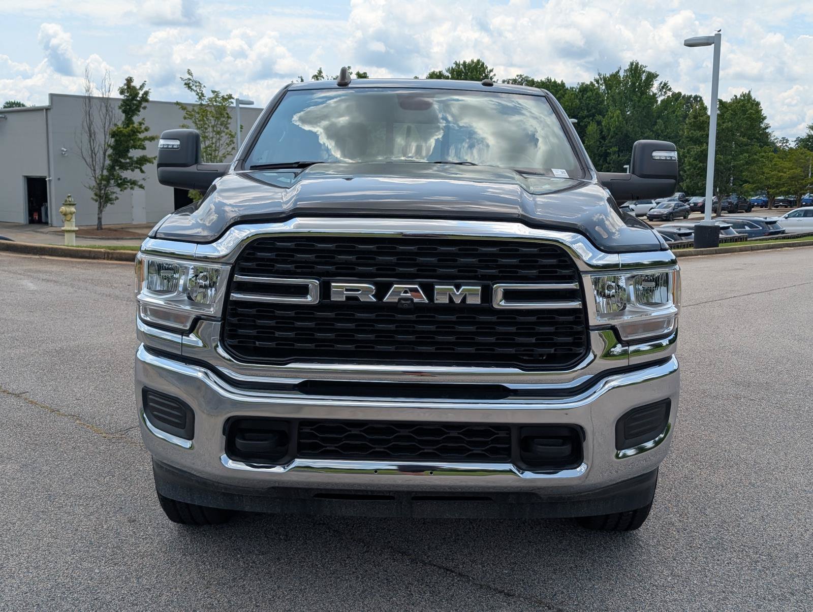 Used 2024 Diamond Black Crystal Pearlcoat Ram Tradesman image 2