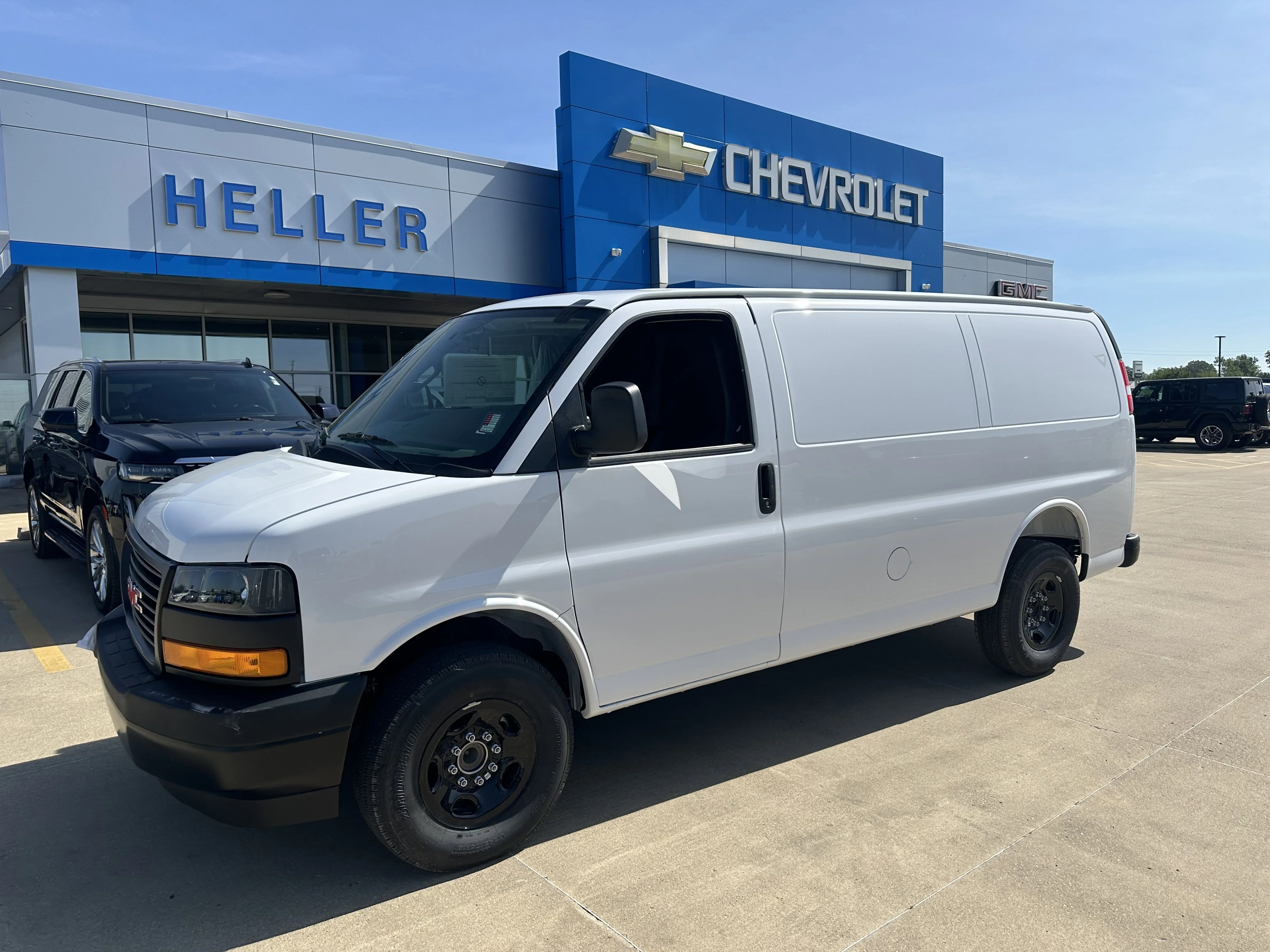 New 2026 Summit White GMC Work Van image 2