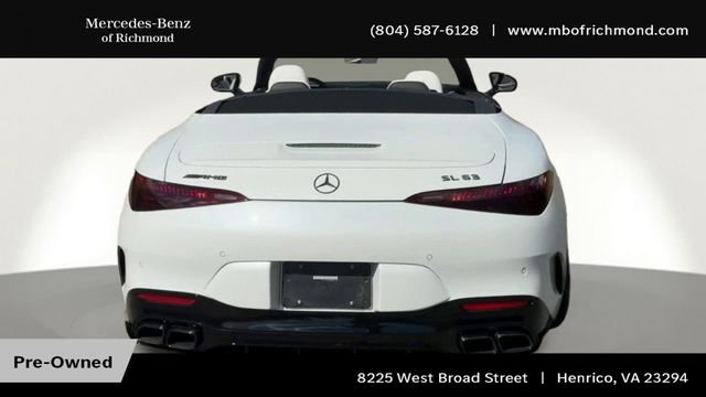 Certified Used 2024 White Mercedes-Benz SL 63 AMG® image 9