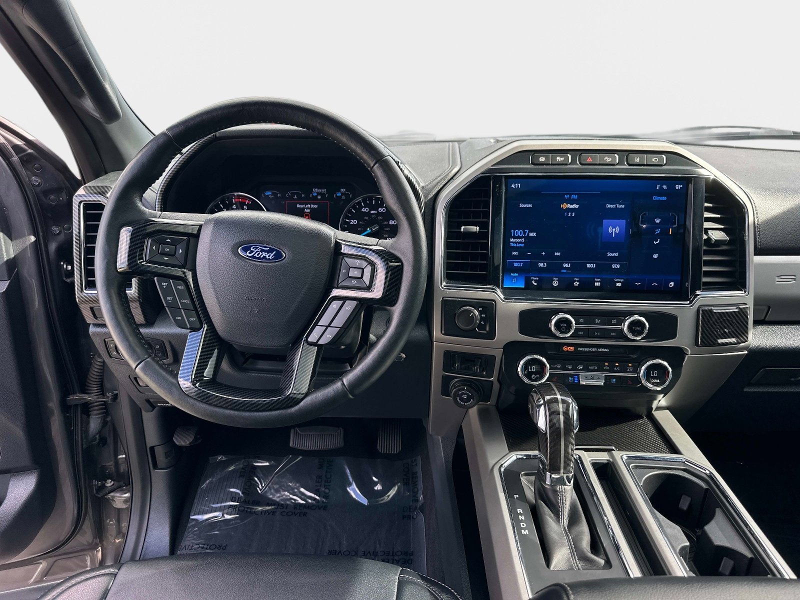 Used 2022 Gray Metallic Ford Lariat image 18