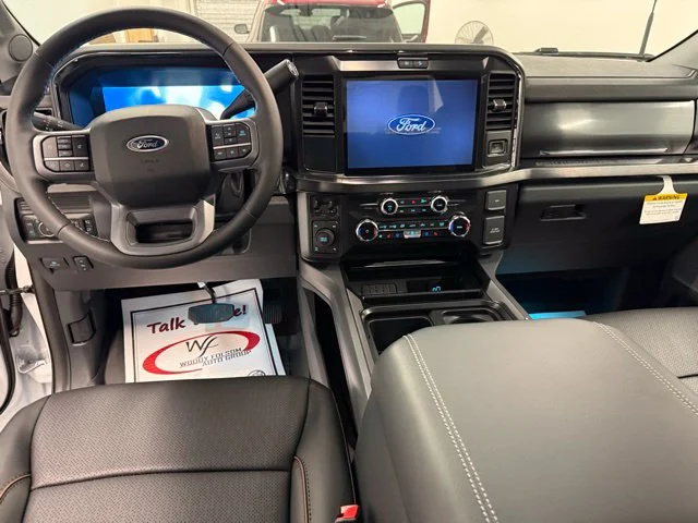 New 2026 Star White Metallic Tri-Coat Ford F-350® Lariat® image 30