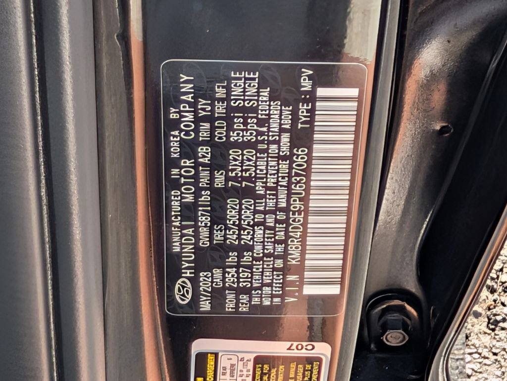Used 2023 Black Hyundai SEL image 39