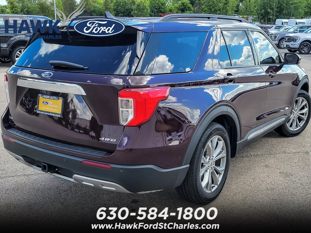 Certified Used 2023 Red Metallic Ford XLT image 6