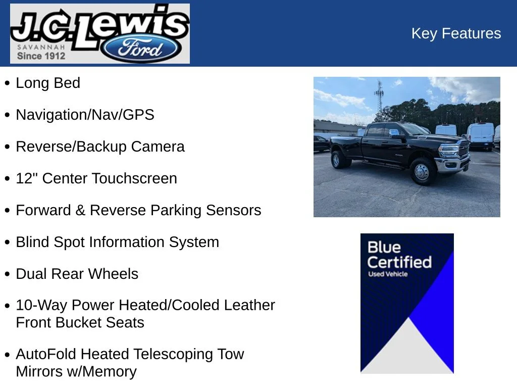 Certified Used 2024 Diamond Black Ram Laramie image 33