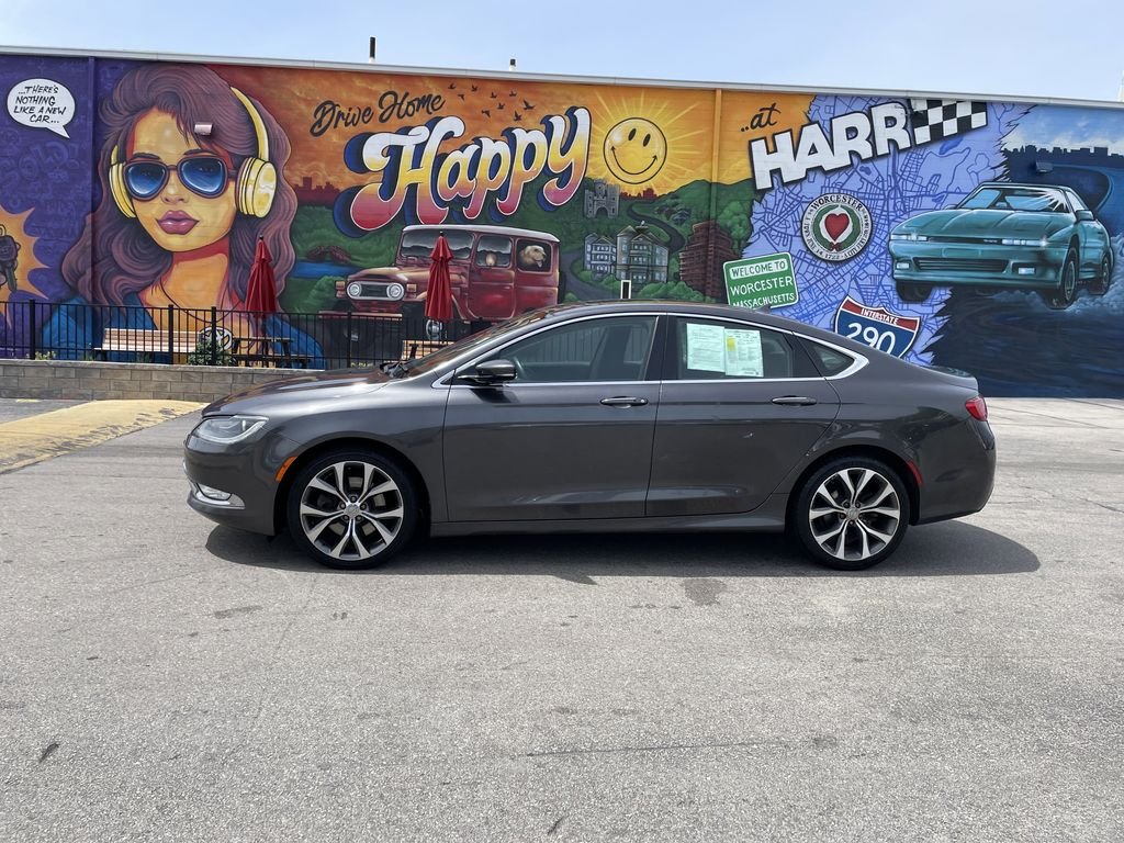 Used 2015 Chrysler 200 C with VIN 1C3CCCEGXFN553671 for sale in Worcester, MA
