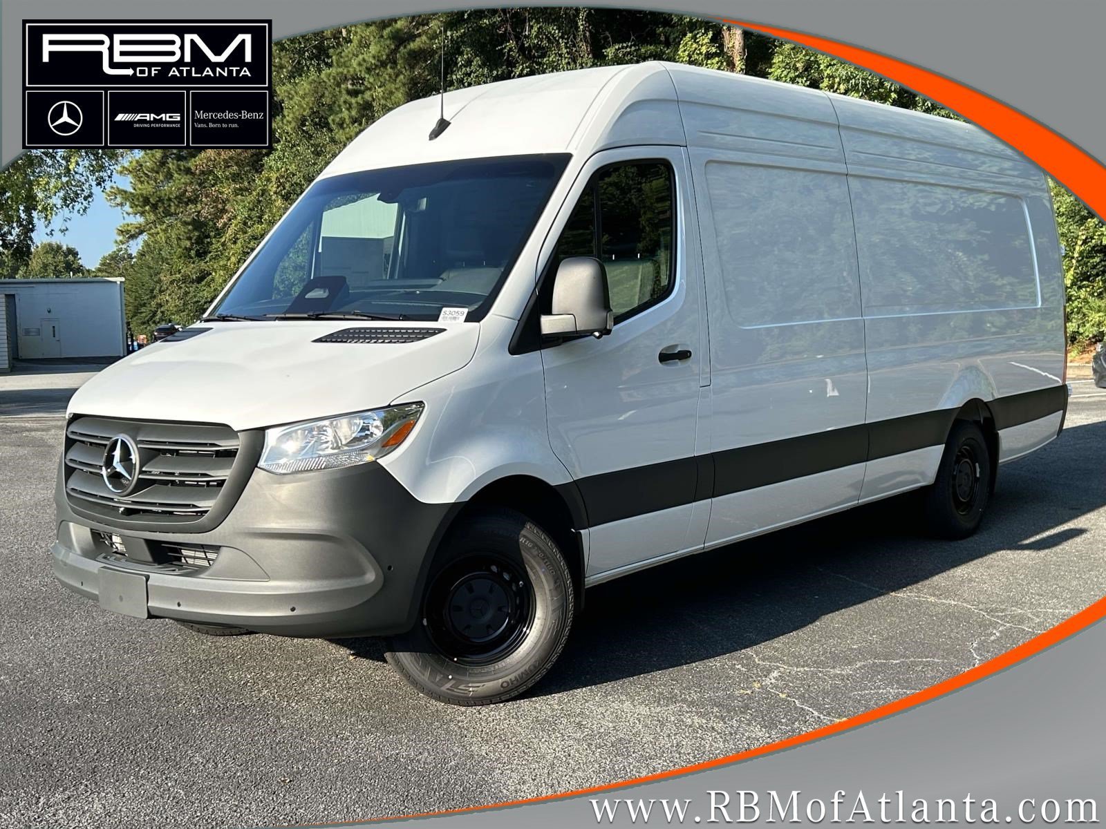 New 2026 Arctic White Mercedes-Benz 2500 High Roof I4 Diesel 170 Extended RWD image 1