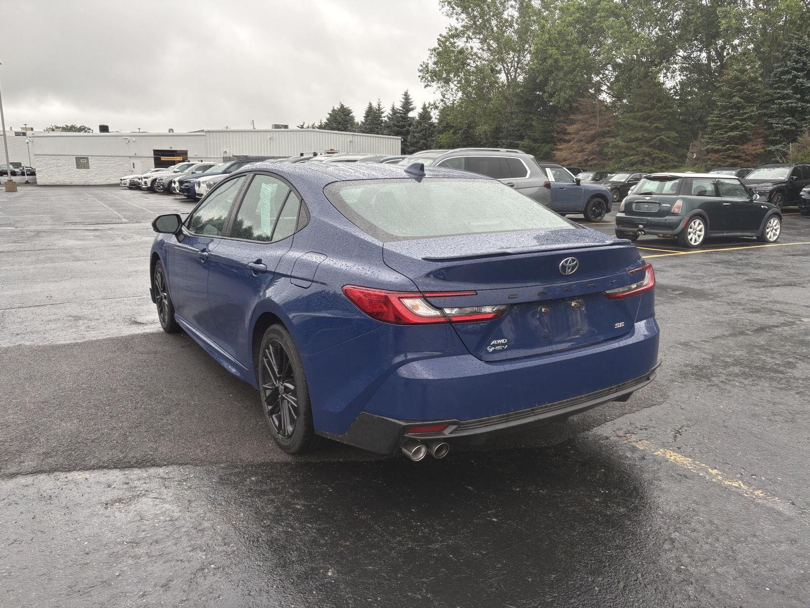 Used 2025 Reservoir Blue Toyota SE image 6
