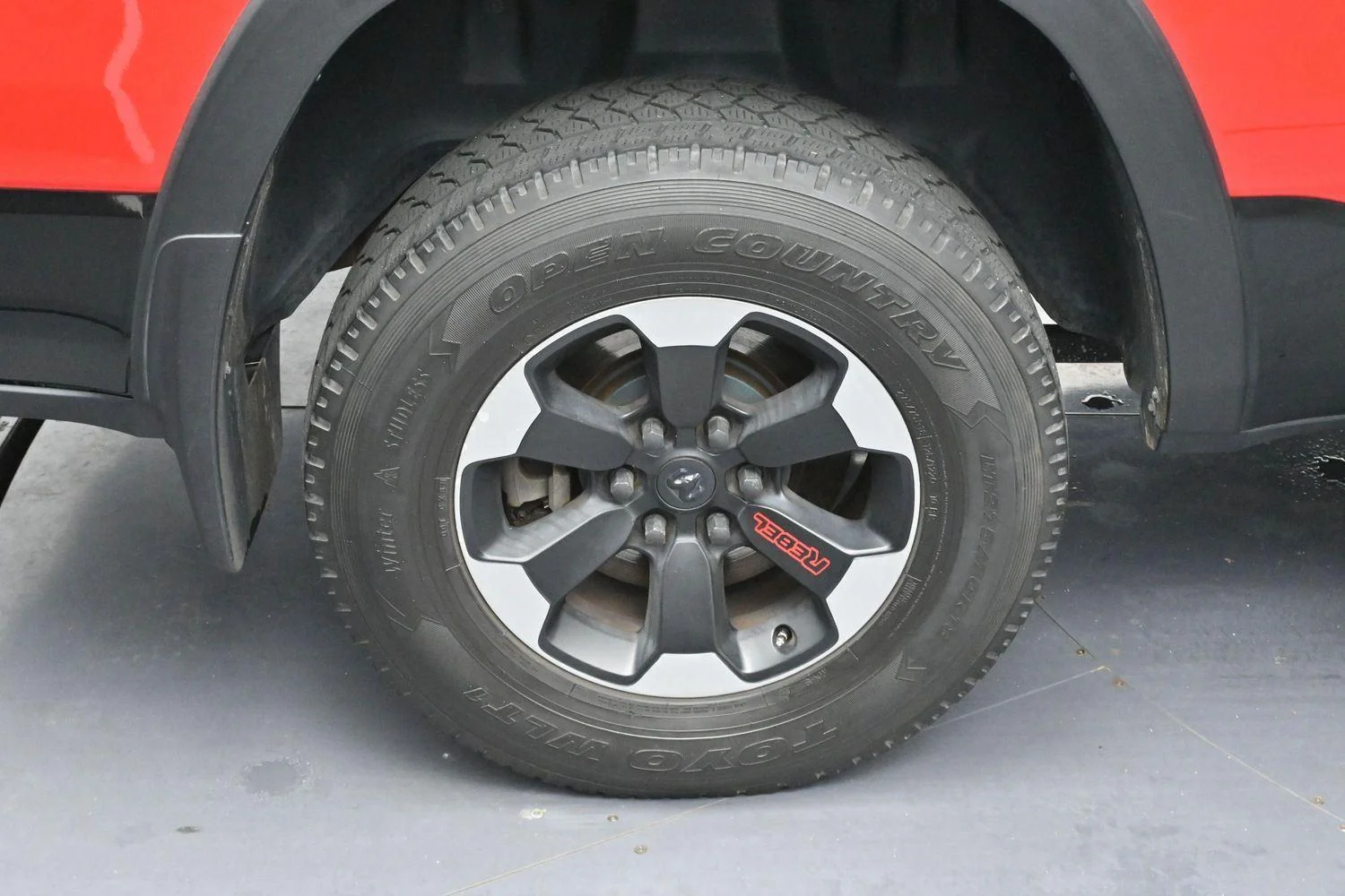 Used 2019 Flame Red Ram Rebel image 34