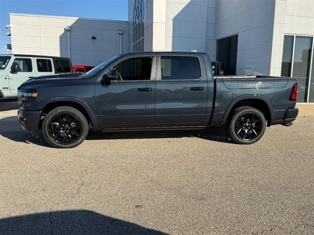 New 2027 Forged Blue Metallic Exterior Paint RAM Laramie image 2