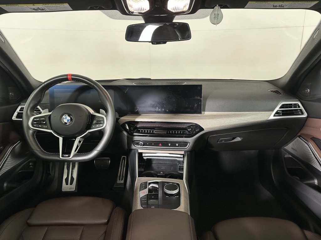 Certified Used 2025 Black Sapphire Metallic BMW M340i xDrive image 9