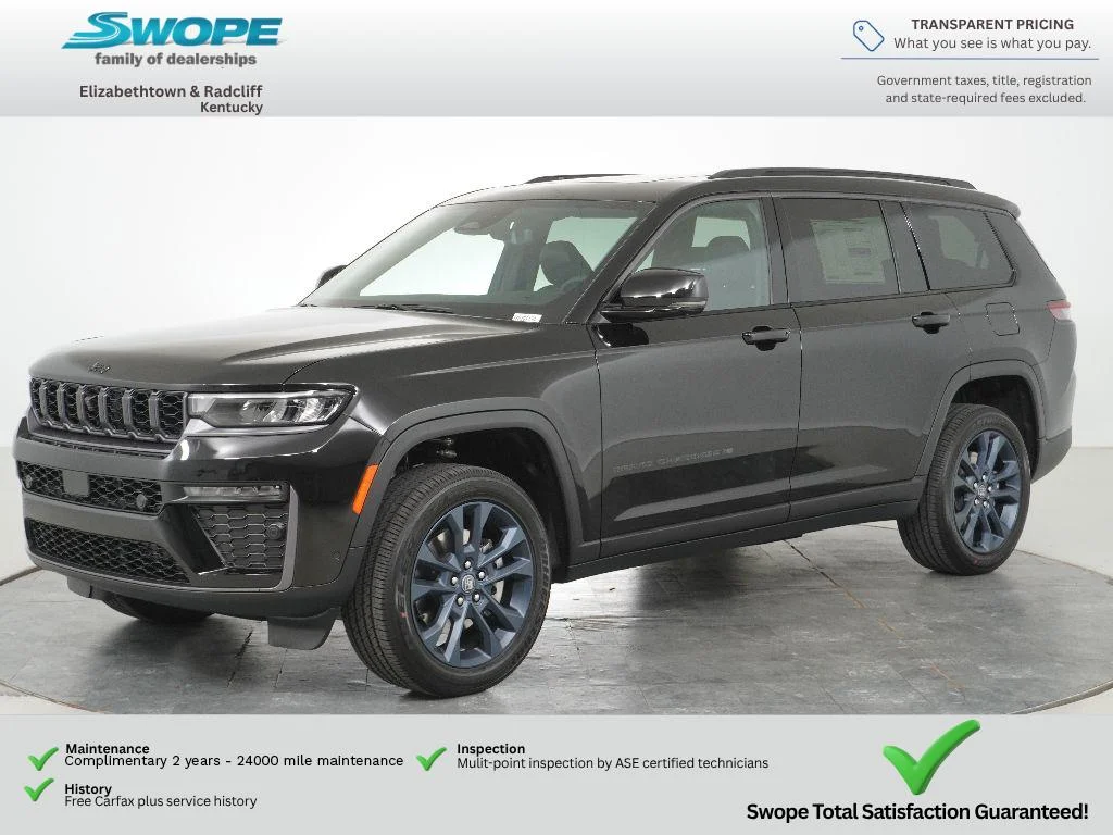 New 2026 Diamond Black Crystal Pearl-Coat Exterior Paint Jeep 85th Anniversary Edition image 7