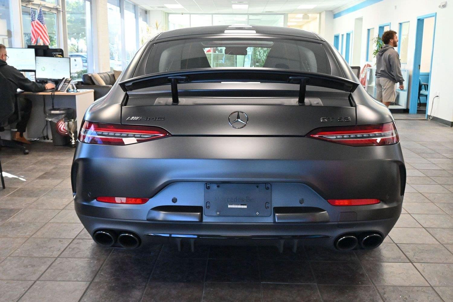 Used 2024 MANUFAKTUR Graphite Grey Magno Mercedes-Benz AMG® GT 53 image 3