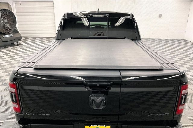 Used 2023 Diamond Black Crystal Pearlcoat Ram Limited image 34