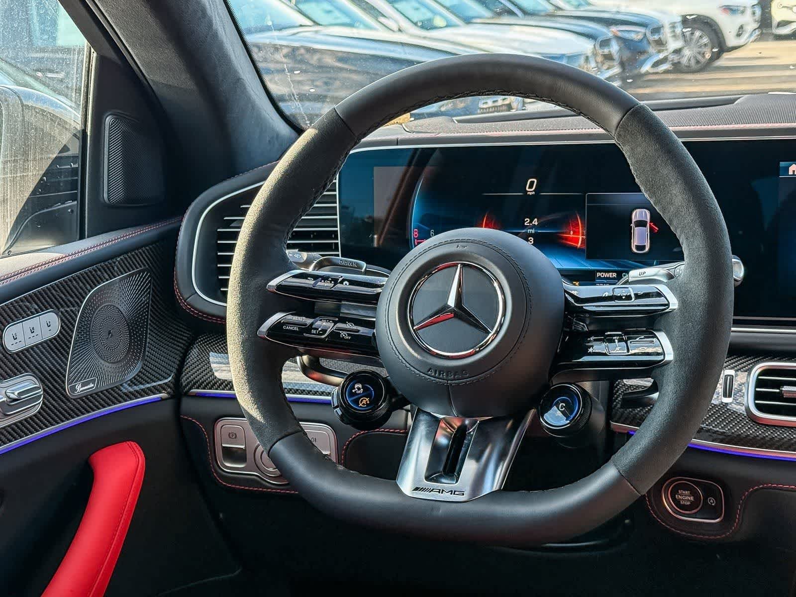 New 2026 MANUFAKTUR Moonlight White Metallic Mercedes-Benz AMG® GLE 63 S image 15