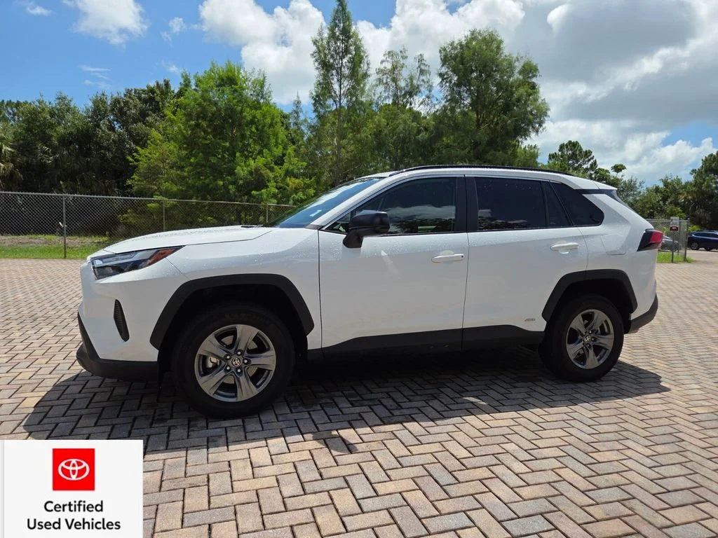 Certified Used 2024 White Toyota LE image 3