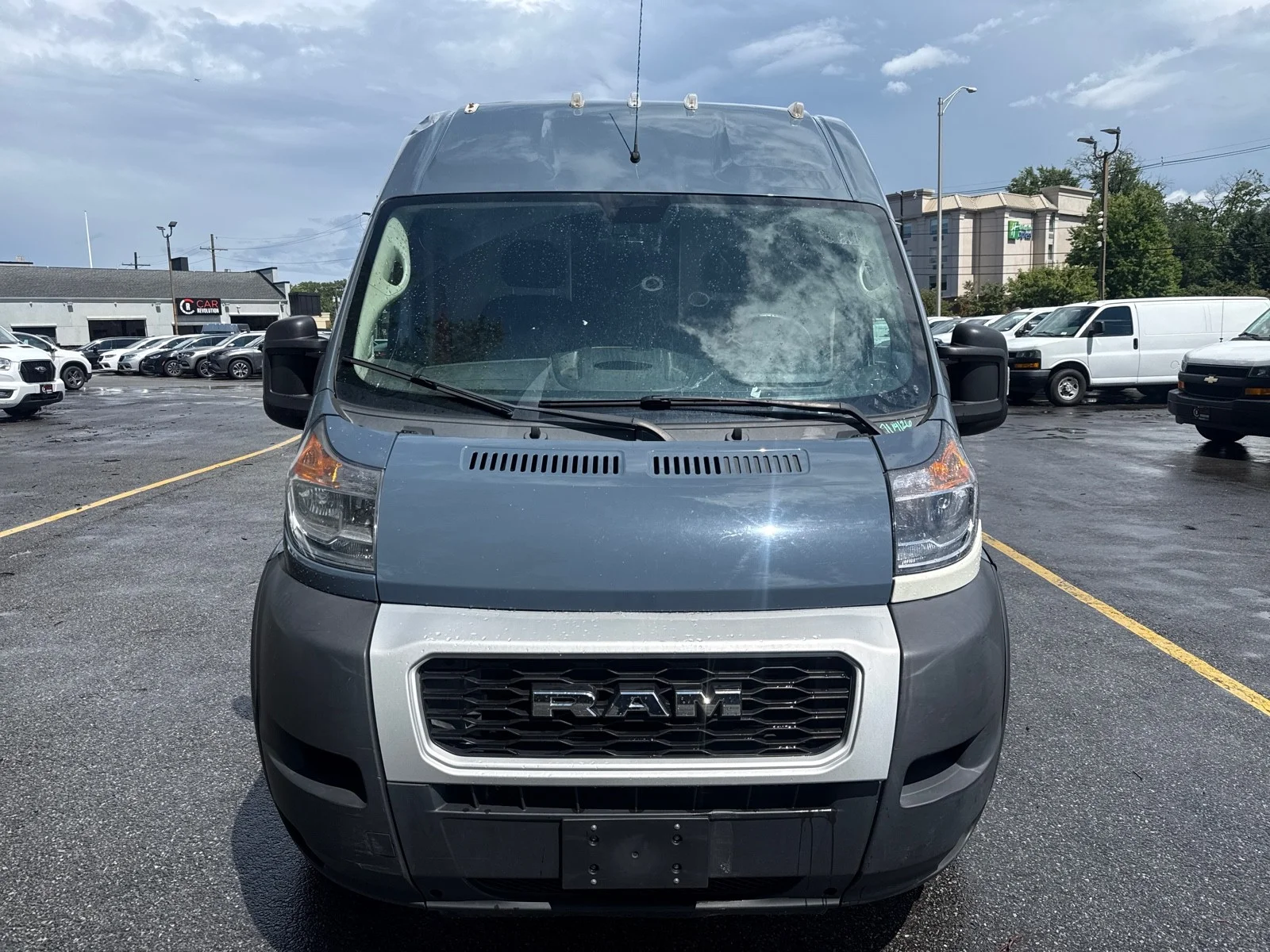 Used 2020 Patriot Blue Pearlcoat Ram High Roof 3500 159