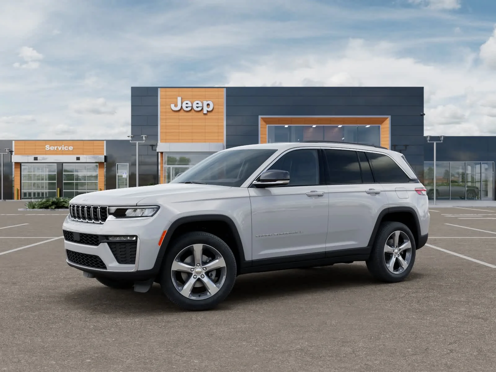 New 2026 Bright White Clearcoat Jeep Limited image 2