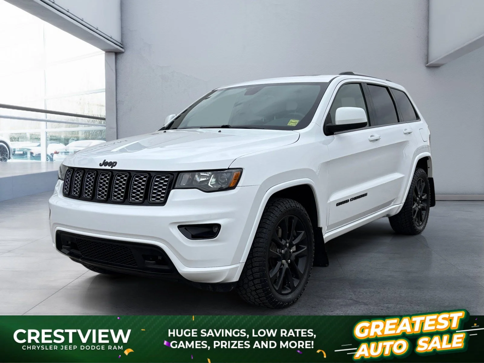 Used 2021 White Jeep Altitude image 1