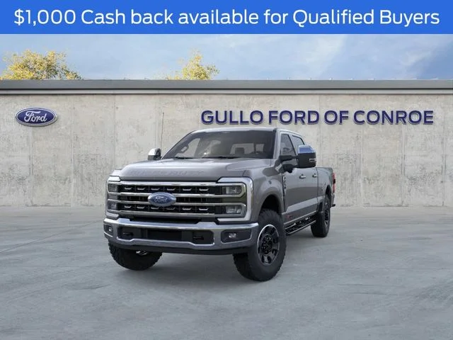 New 2026 Carbonized Gray Metallic Ford Lariat image 2