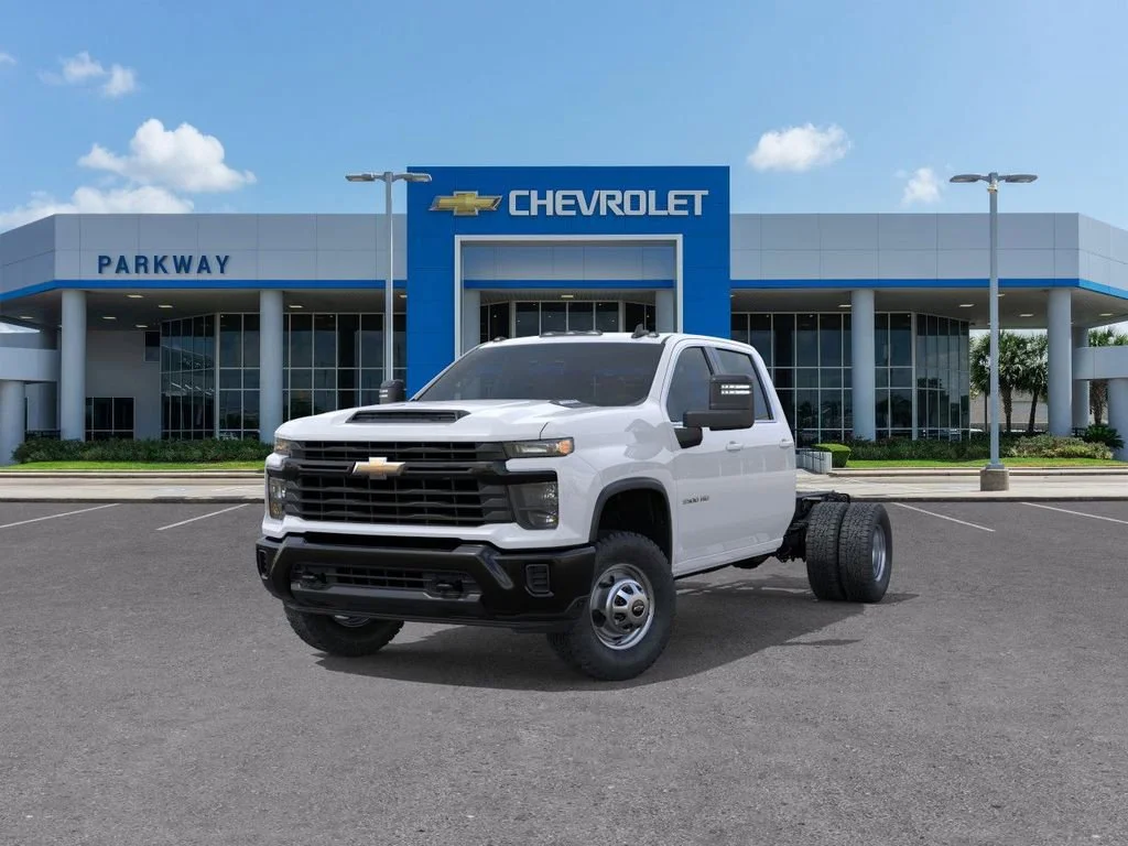 New 2025 Summit White Chevrolet Work Truck image 8