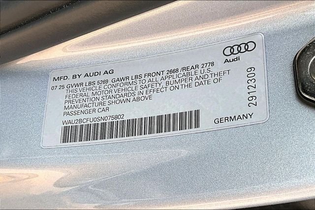 Used 2025 Silver Audi 2.0T Premium Plus image 35