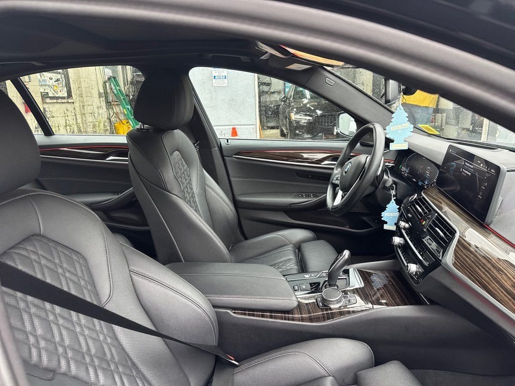 Used 2023 Black BMW 530e iPerformance image 13