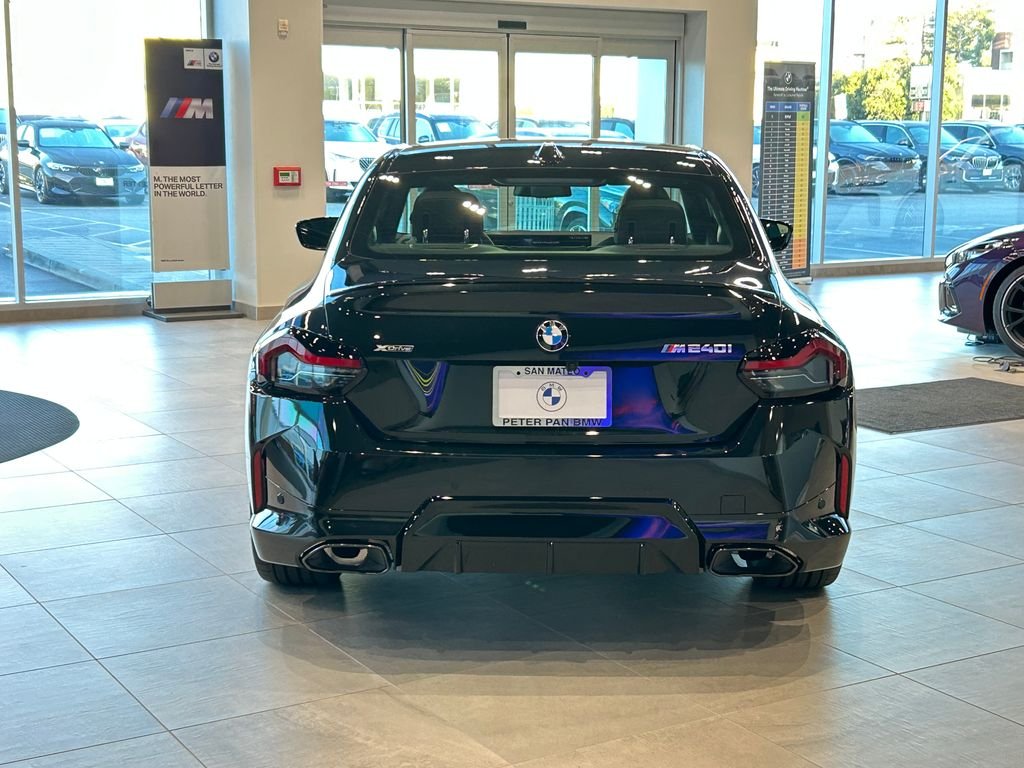 New 2026 Black Sapphire Metallic BMW M240i xDrive image 4