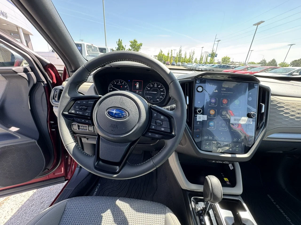 New 2026 Crimson Red Pearl Subaru Premium image 11
