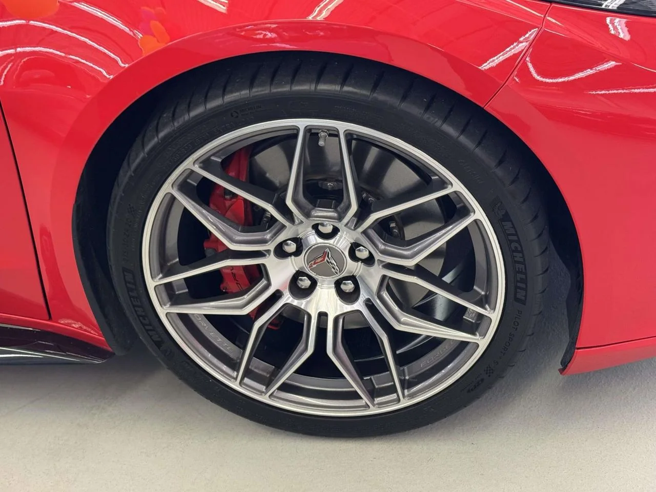 Used 2023 Torch Red Chevrolet RWD Coupe 3LZ image 10