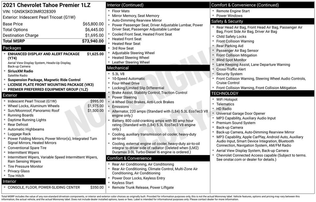 Used 2021 Beige Chevrolet Premier image 7