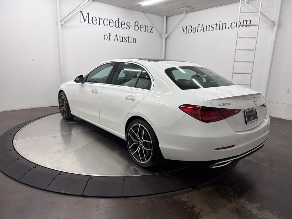 New 2027 White Mercedes-Benz C 300 image 5