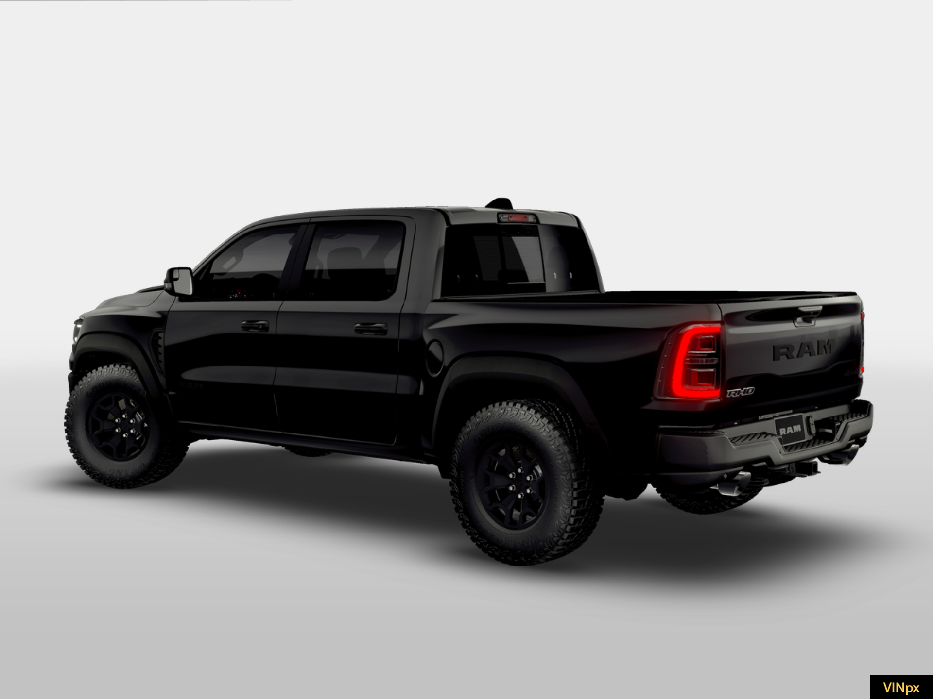 New 2026 Diamond Black Crystal Pearl-Coat Exterior Paint RAM RHO image 4
