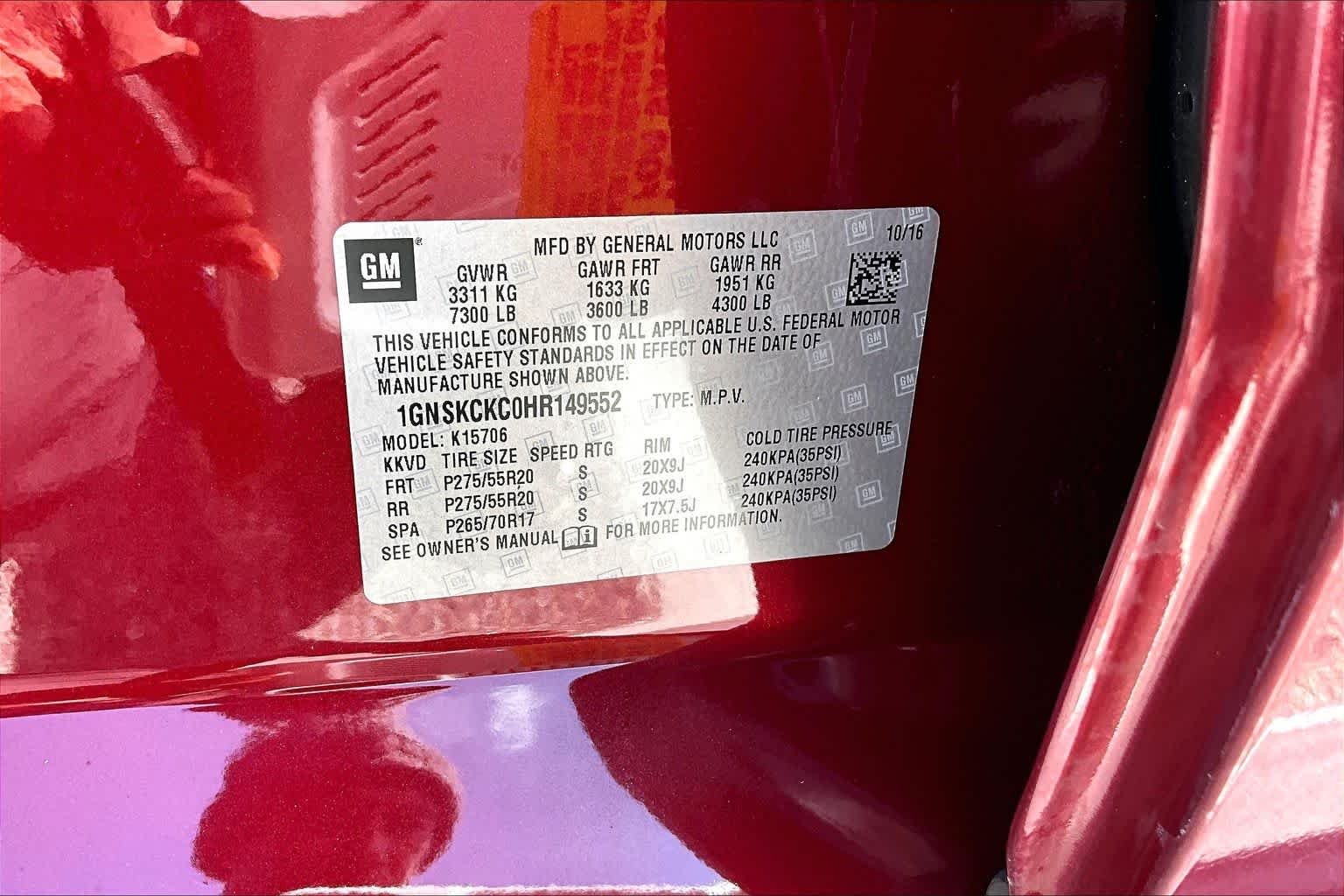 Used 2017 Siren Red Tintcoat Chevrolet Premier image 37