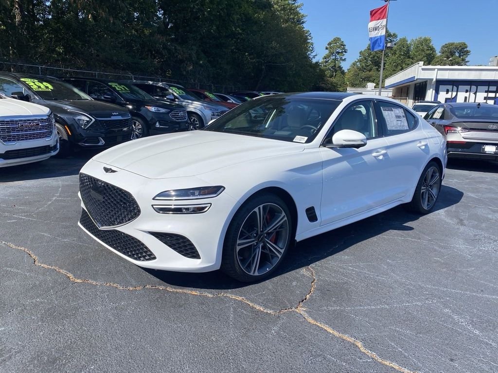 New 2025 White Genesis 3.3T SPORT PRESTIGE image 2