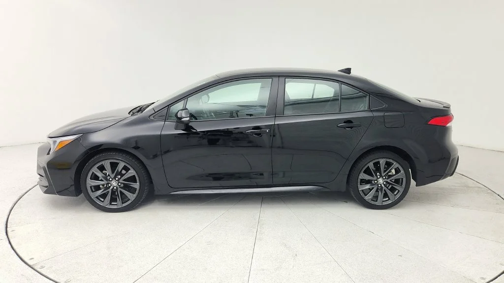 Used 2025 Black Toyota SE image 4